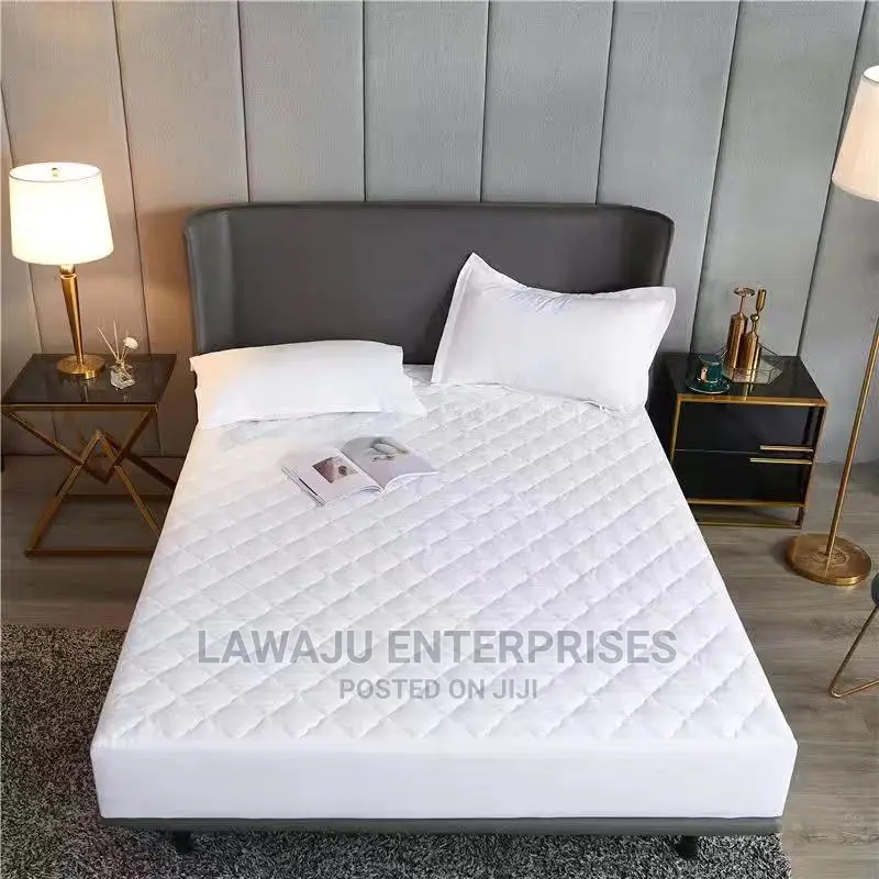 White Quilted Waterproof Matress Protector - 3*6
