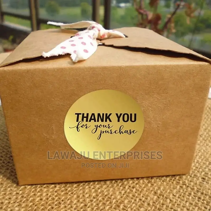 Thankyou For Your Purchase Stickers