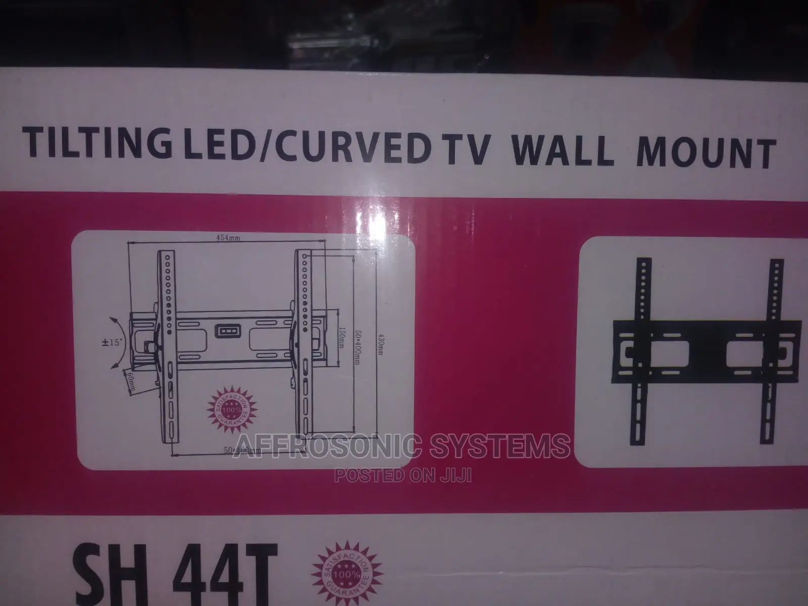Sh44t Universal Tilting Led/ Curved TV Wall Mount