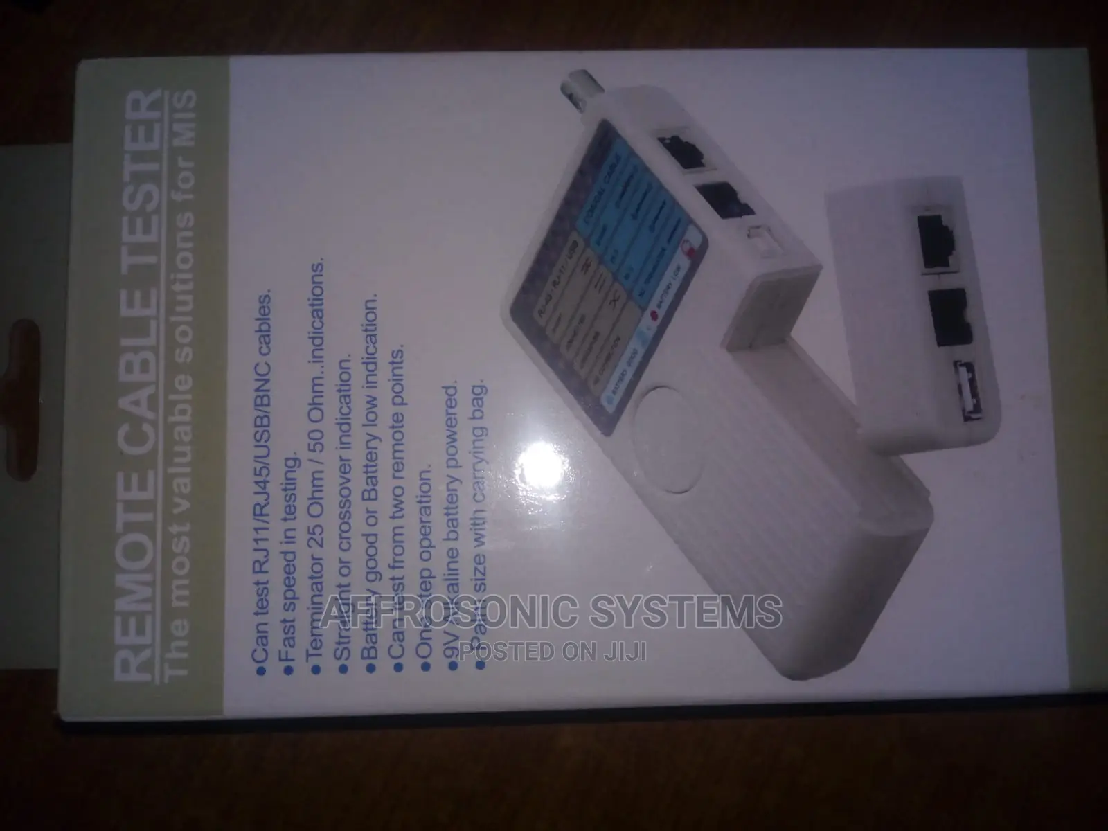 Remote Cable Teseter (Network Lan Tester)