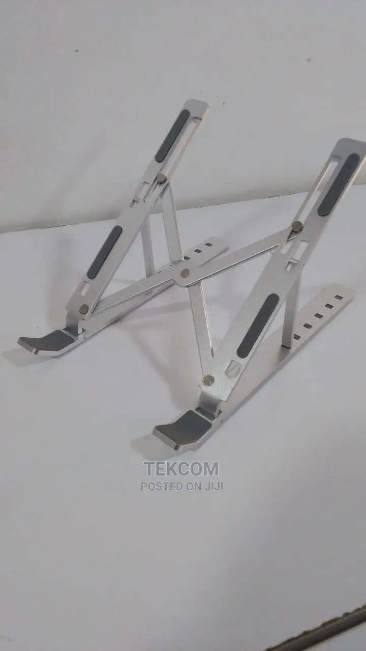 Aluminium Adjustable Laptop Stand- Metallic