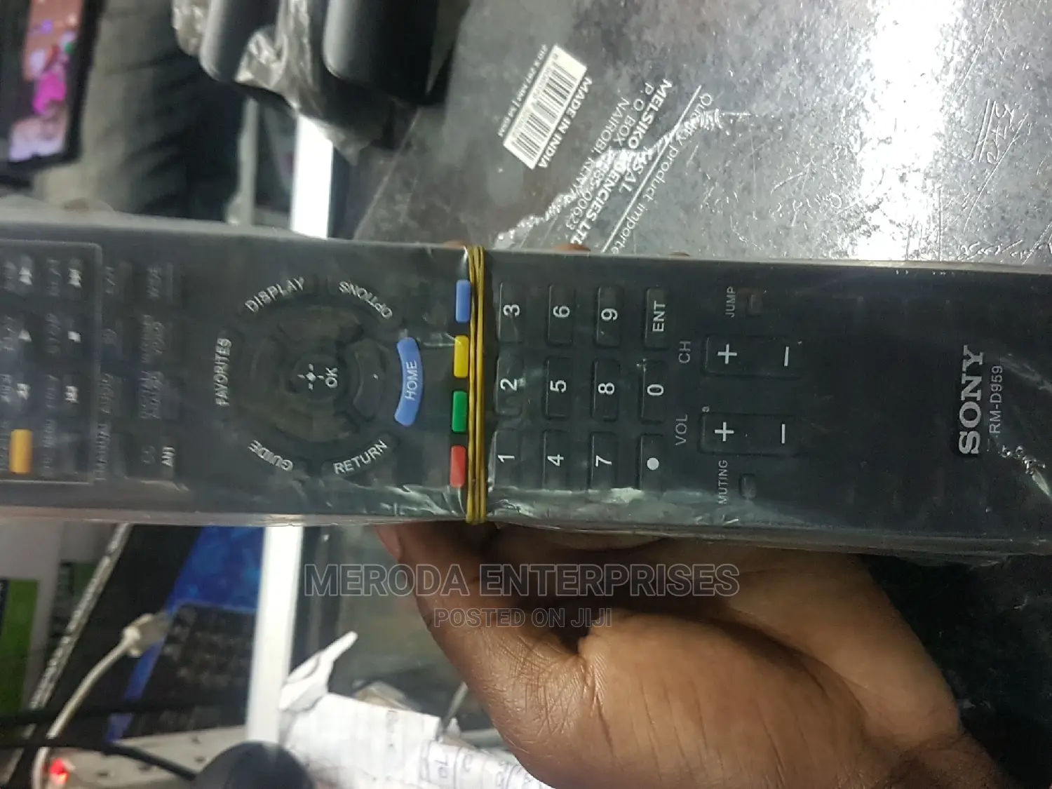 Sony Smart Tv Remote Black With Home Button