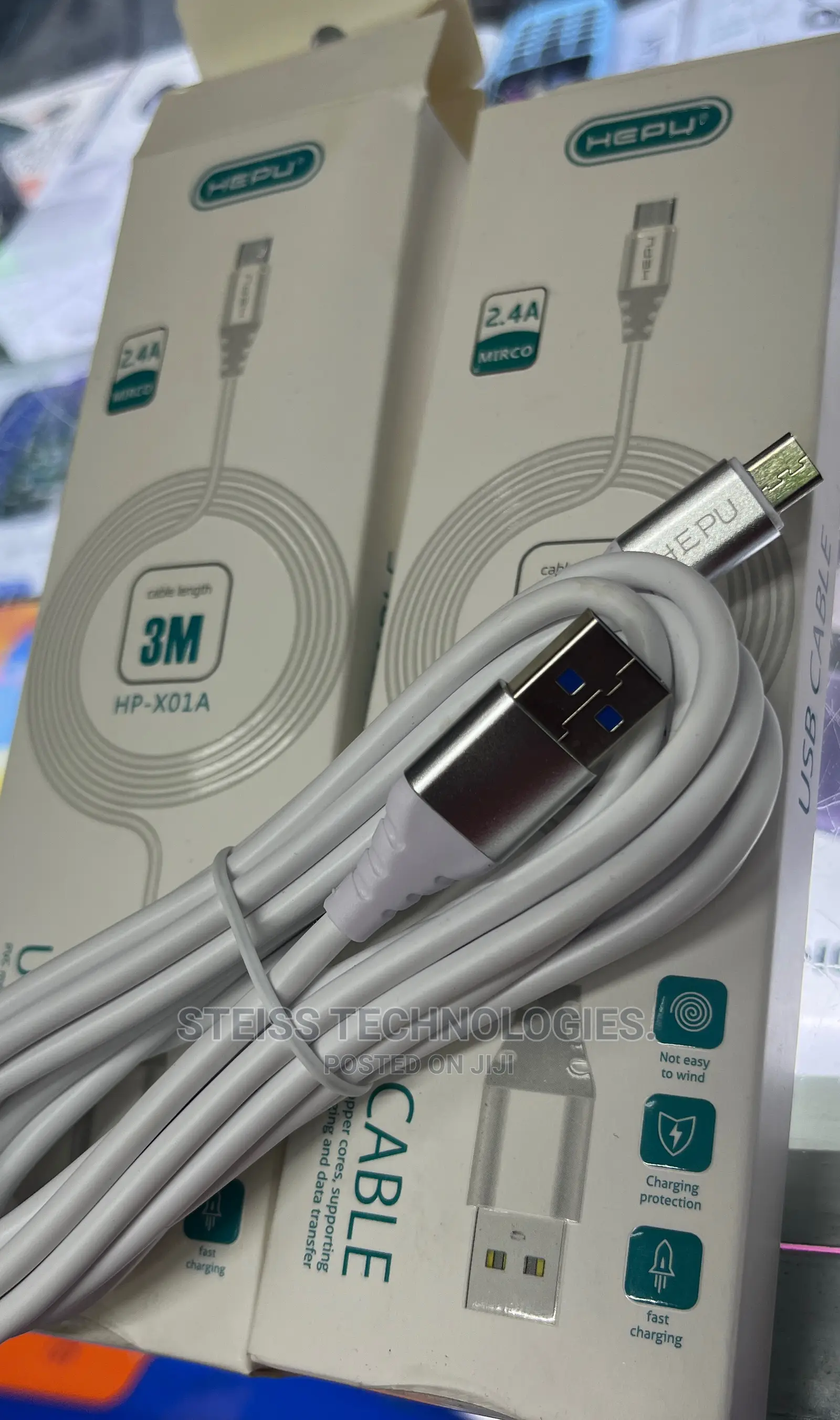 3metres Android Cable.