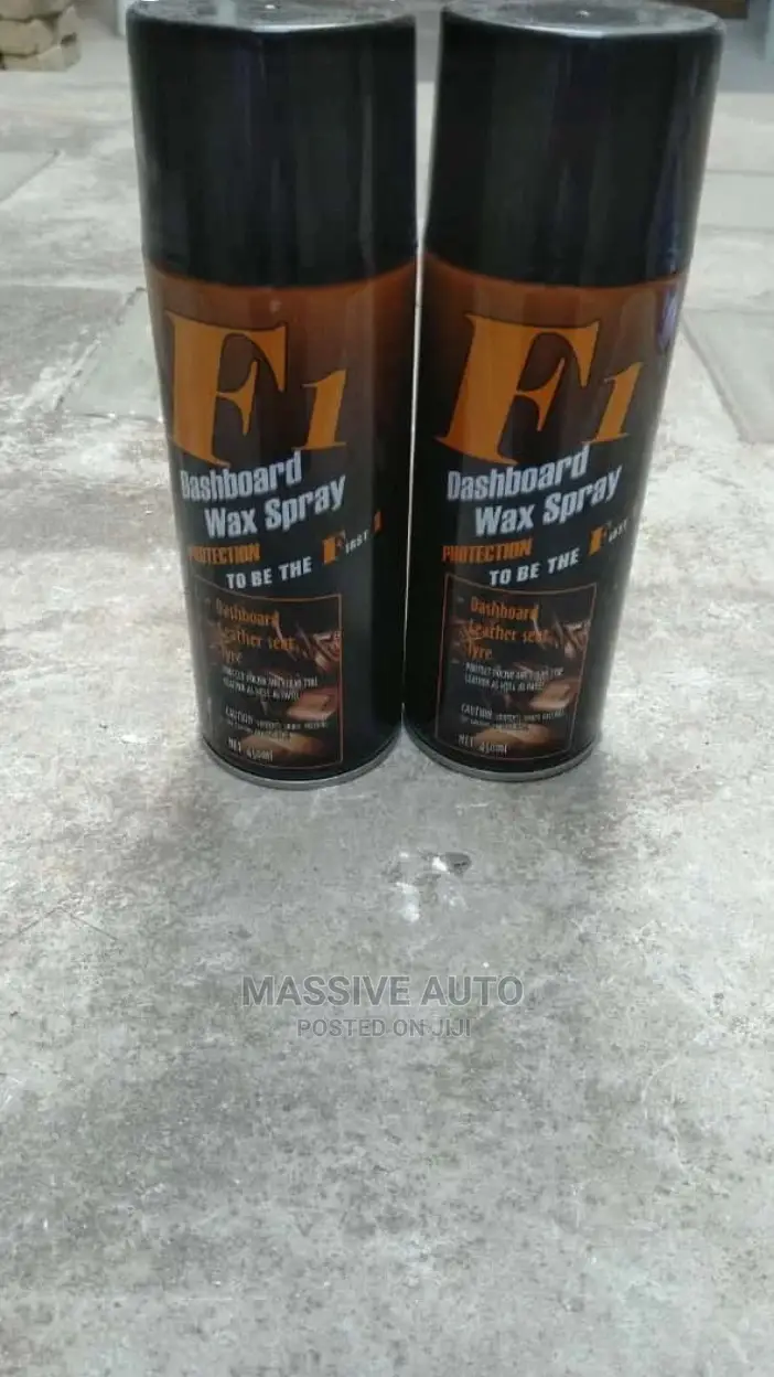 Wax Spray for Car Dashboards Available