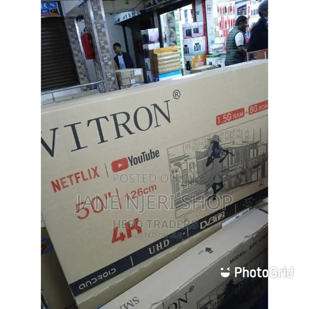 Vitron 50 Inches Smart Frameless