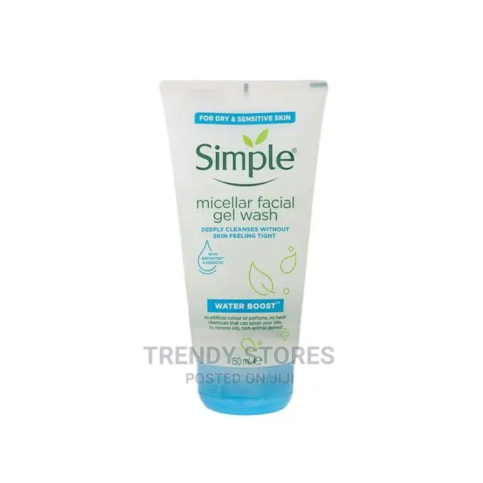 Simple Brand Water Boost Micellar Facial Gel Wash