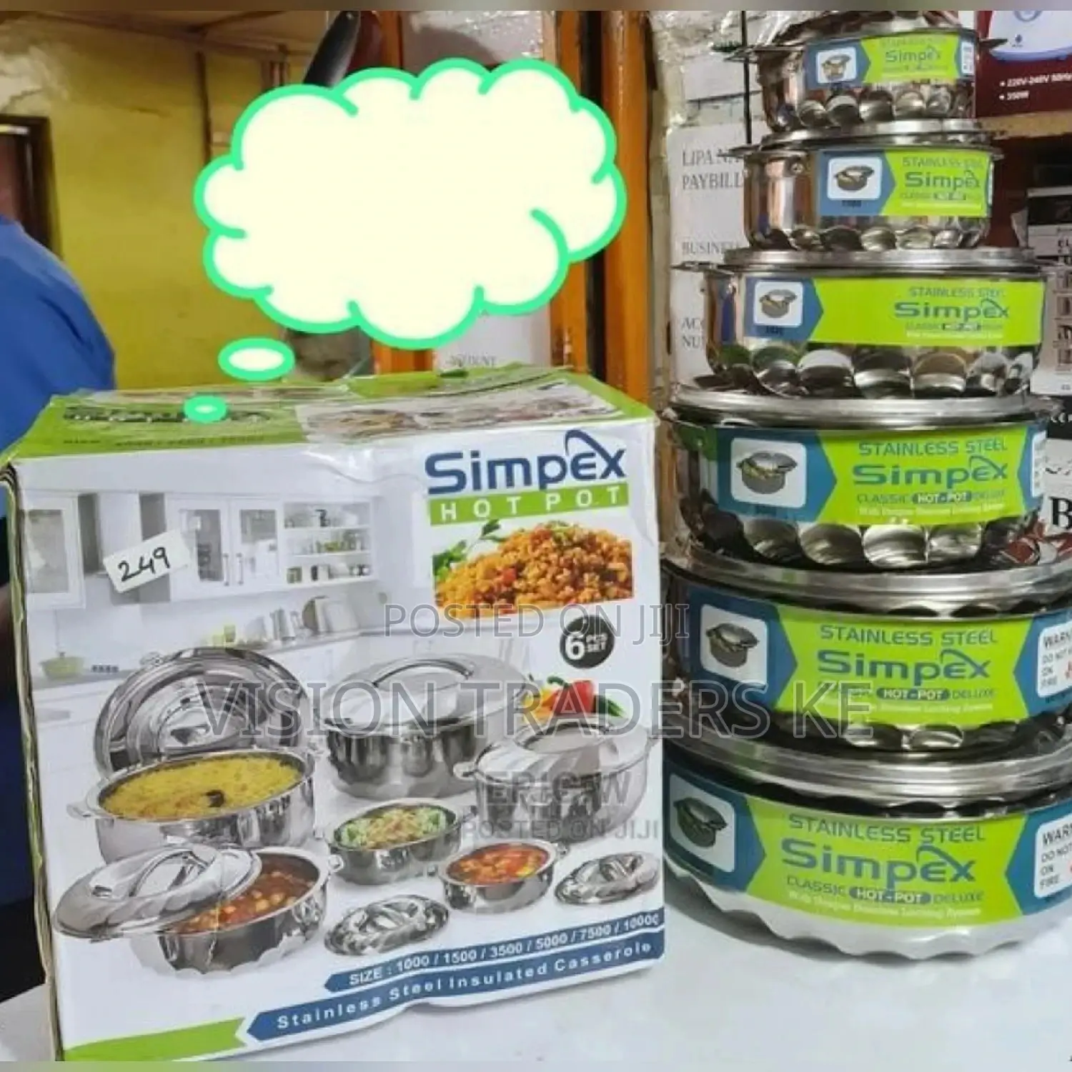 6pcs Simplex Hot Pots