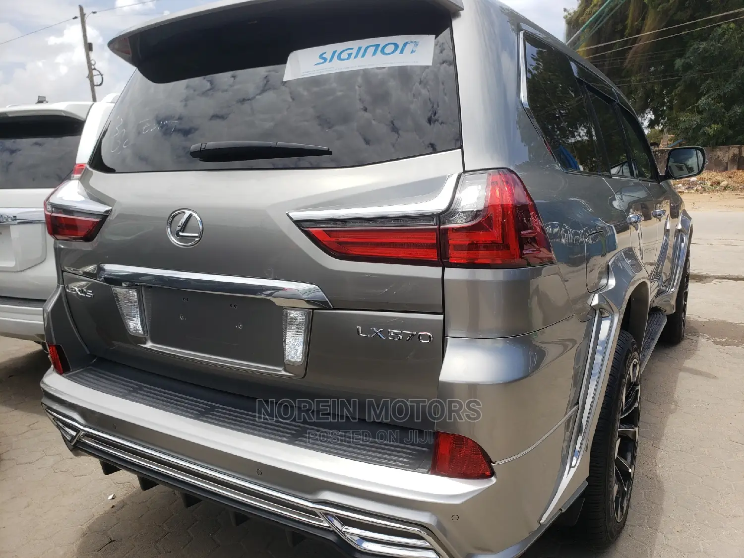 Lexus LX 2018 Burgandy