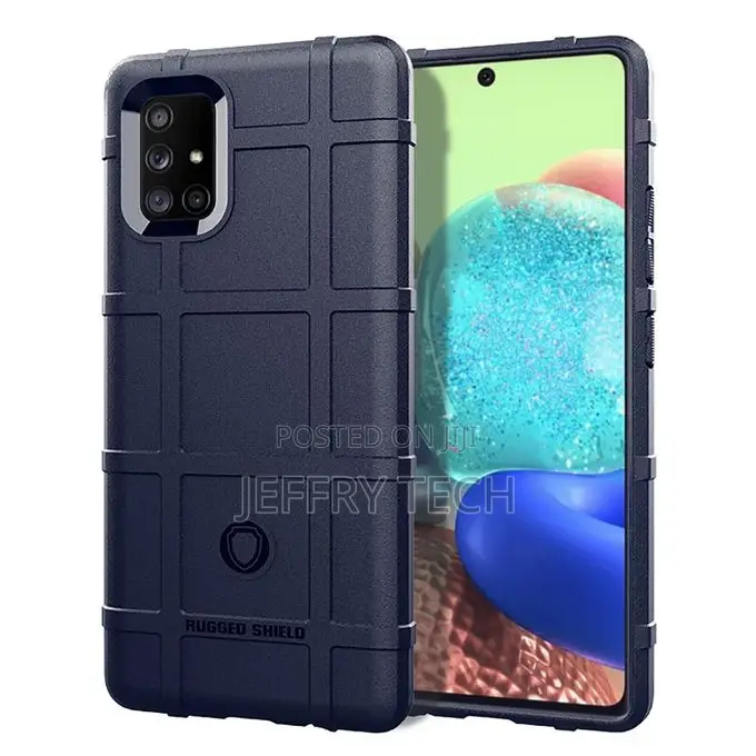 Samsung Galaxy M51 (Side Fingerprint) Shockproof TPU Case(