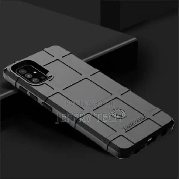 Case SAMSUNG GALAXY M51 Armored Rugged Square Black