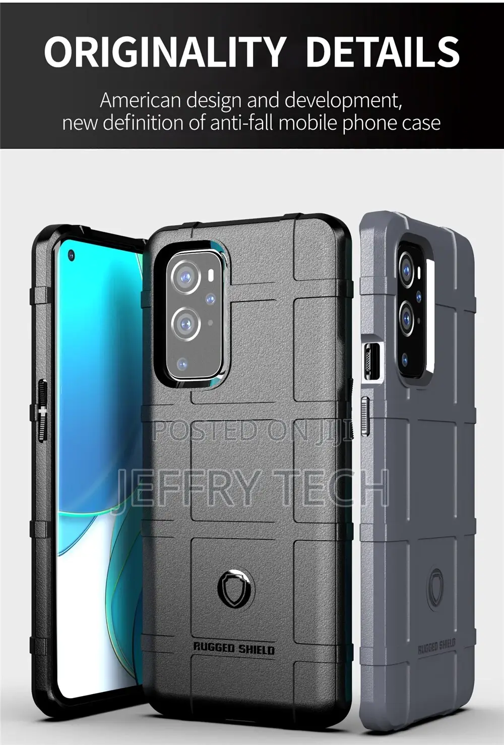 Rugged Shield Armor Case for Oneplus 9 Cover