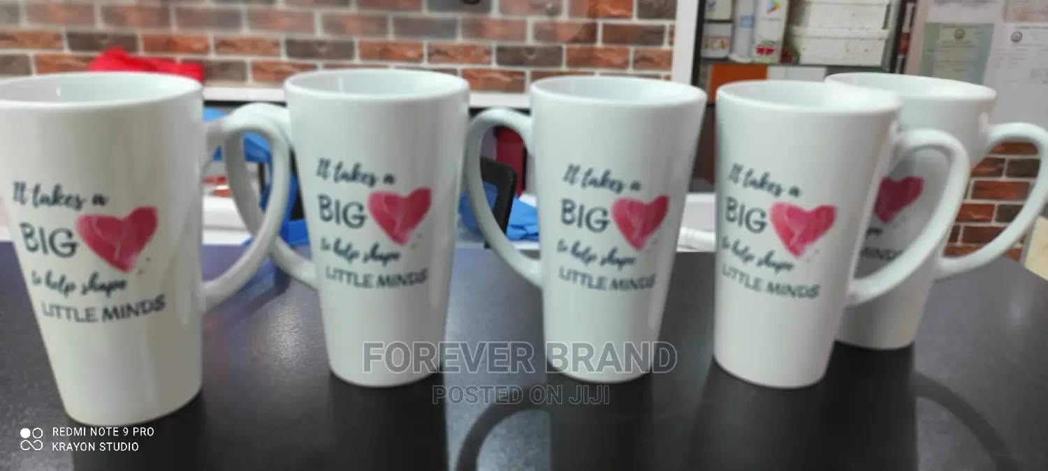 White Conical Mug – Big 443ml