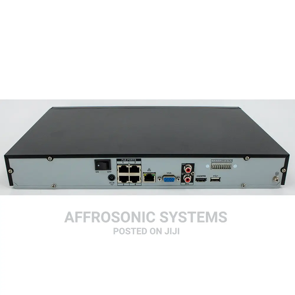 4 Channel Nvr - (Full Poe Network Video Recoredr)