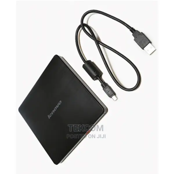 Lenovo Slim DVD Burner DB65, USB, Black - 888015471