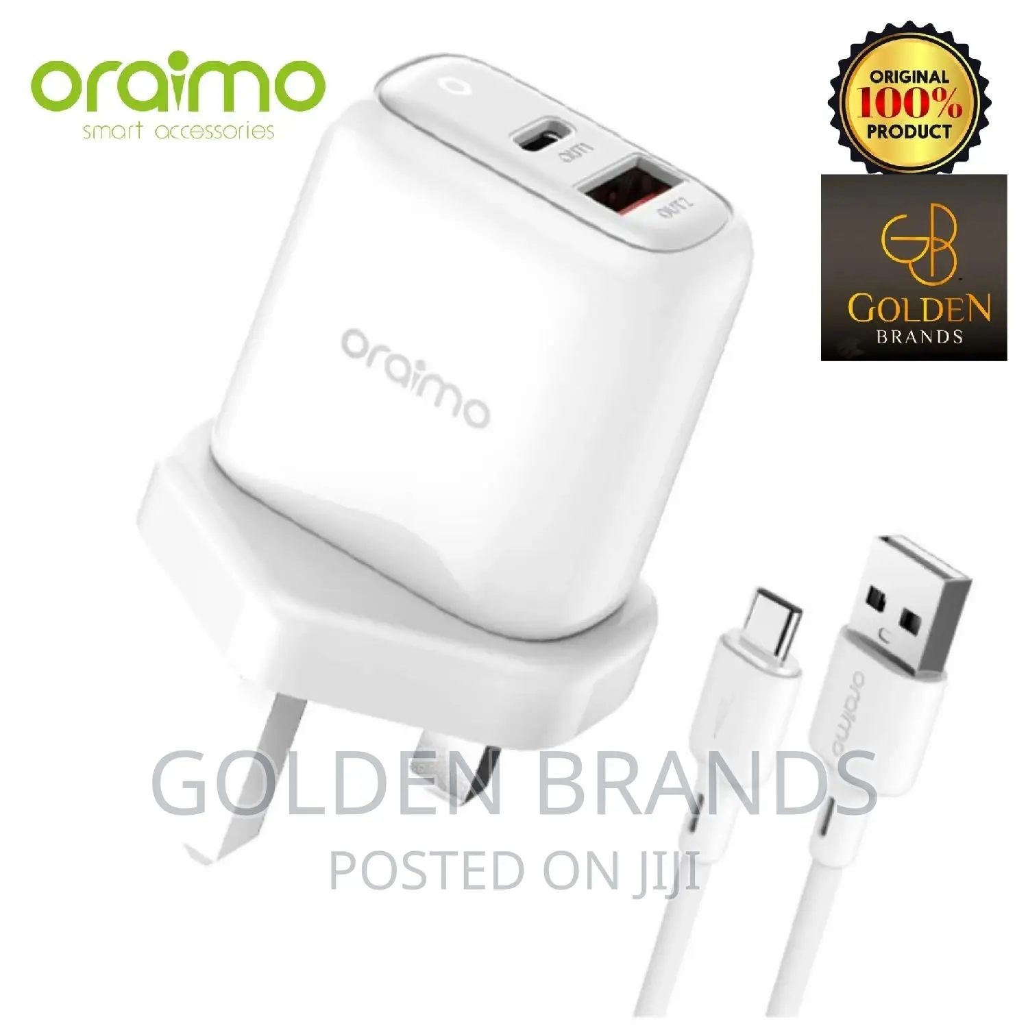 Oraimo Powercube 3 Pro 18W Fast Charging Kit for iPhone