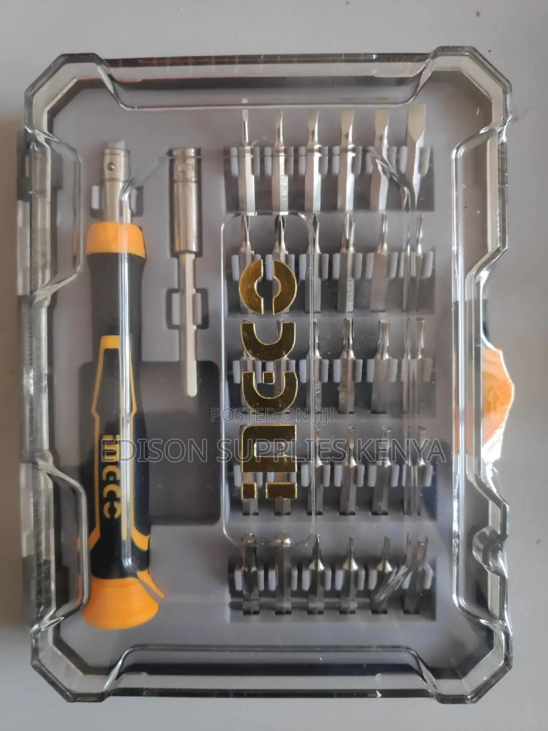 Ingco 32 Pcs Precision Screwdriver Set HKSDB0348 Heavy Duty