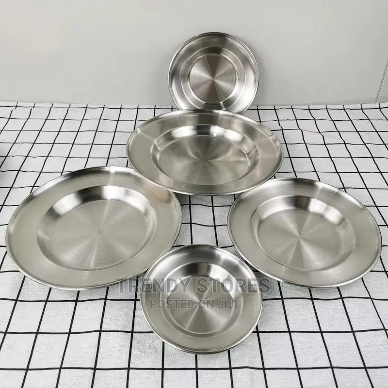 24" Stainless Steel Soup Plate