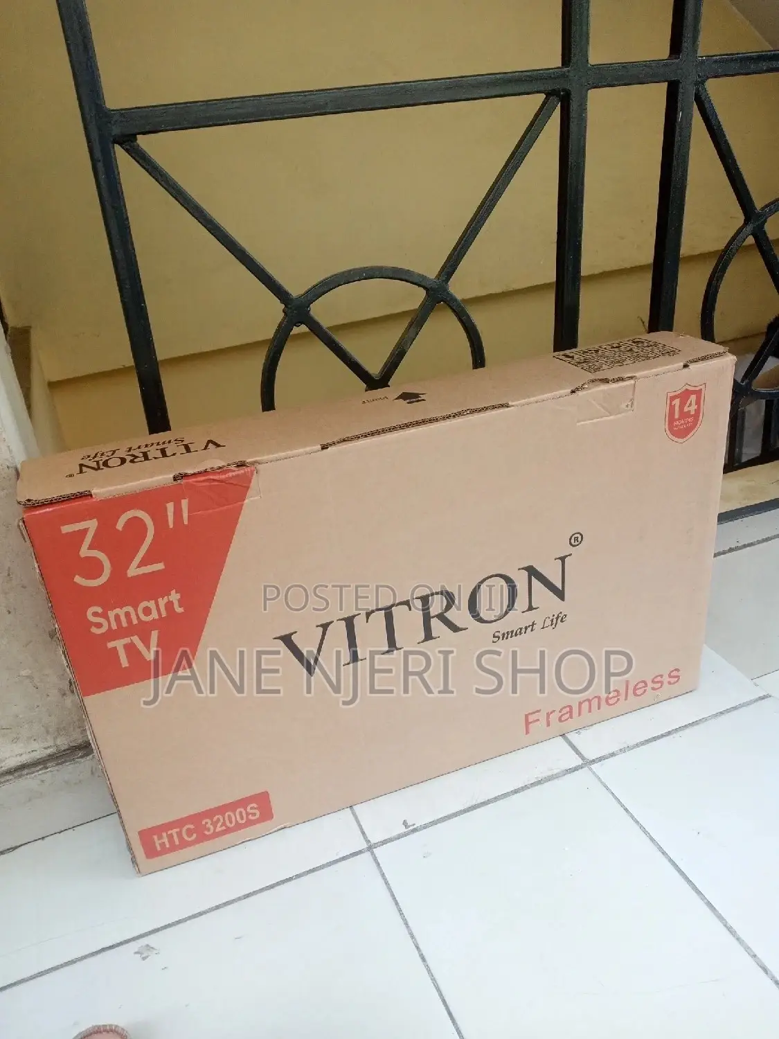 Lates Vitron Flameless Digital Tv