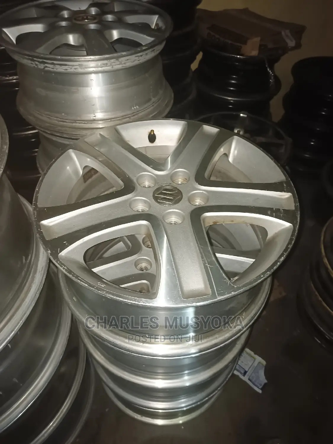 Clean Xjapan Alloy Rims for Suzuki,Harrier Size 17"