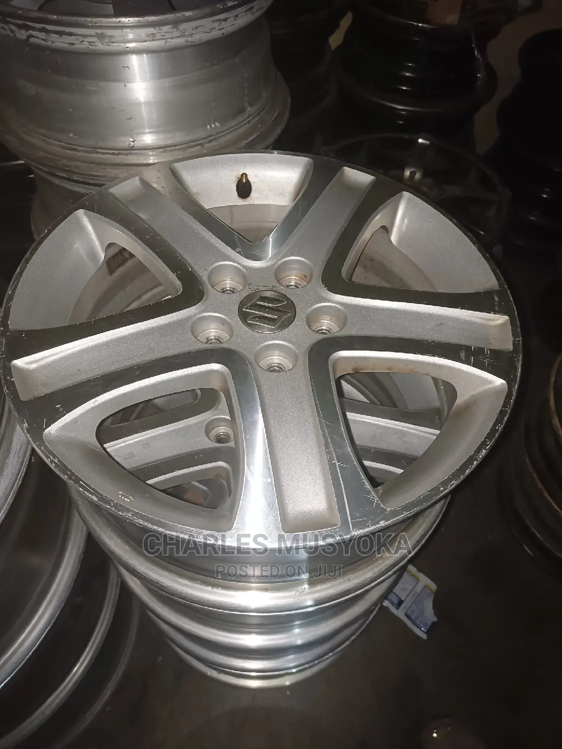 Clean Xjapan Alloy Rims for Suzuki,Harrier Size 17"