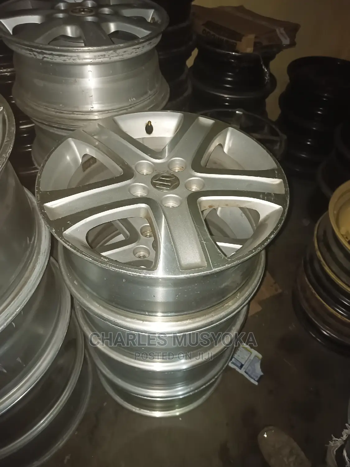 Clean Xjapan Alloy Rims for Suzuki,Harrier Size 17"