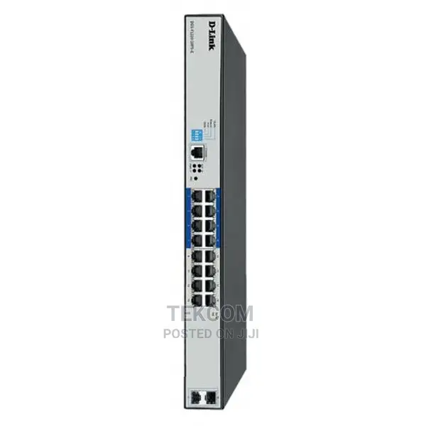D-Link DGS-F1210-18PS-E 16-Port Gigabit Long Range 250m Poe+