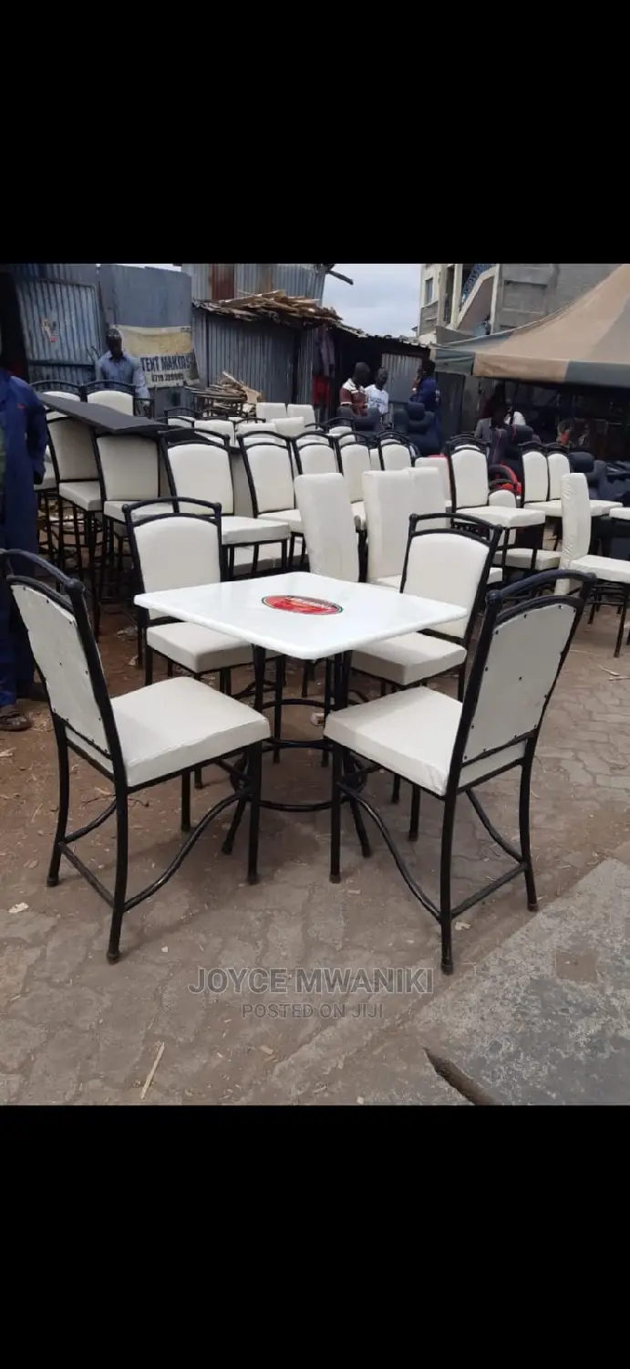 Restaurant Set of Chairs and Table