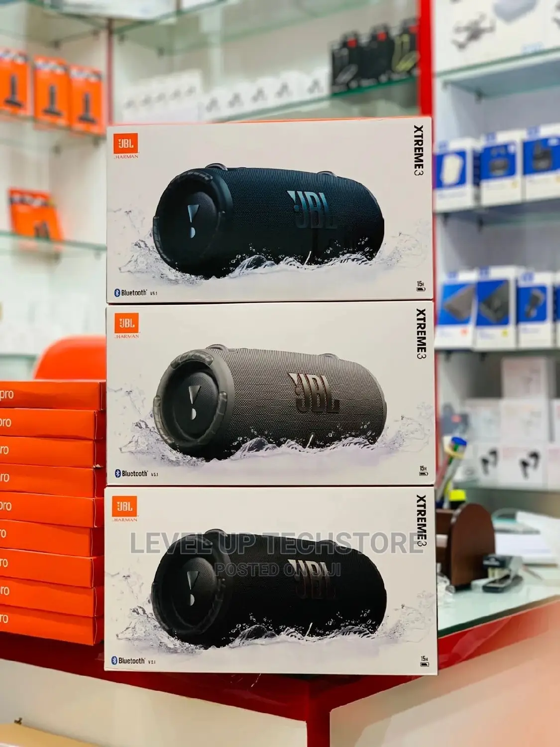 JBL Xtreme 3 - Powerful Portable Bluetooth Speaker - New