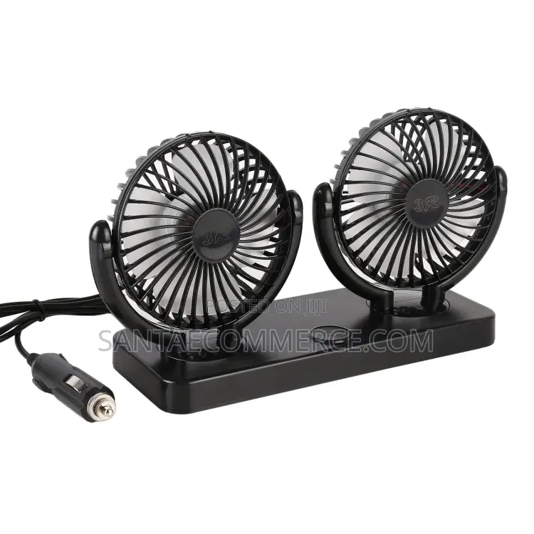 3r Car Dual Dashboard Fan