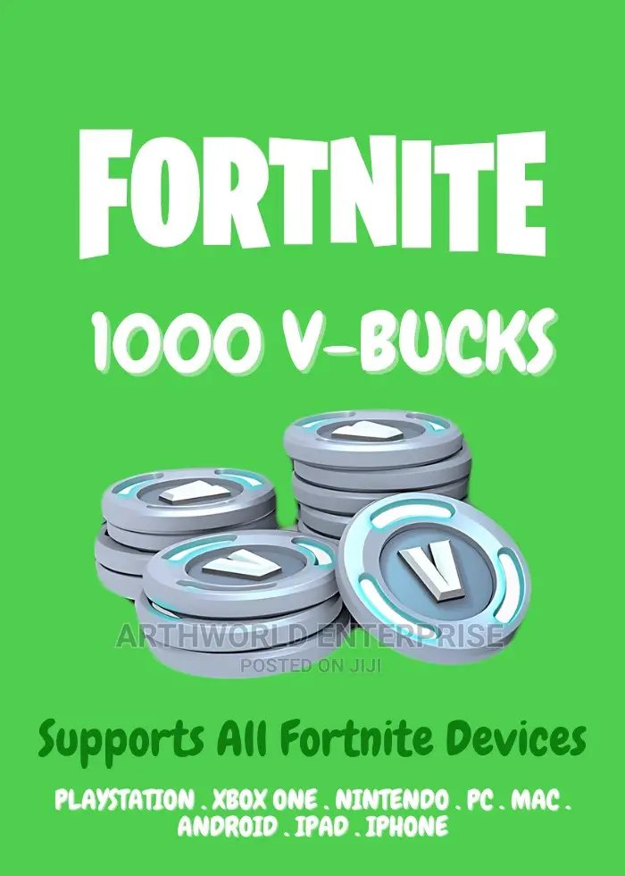 Fortnite 800 Vbucks Gift Card - Ps4/5 | Xbox | Nintendo