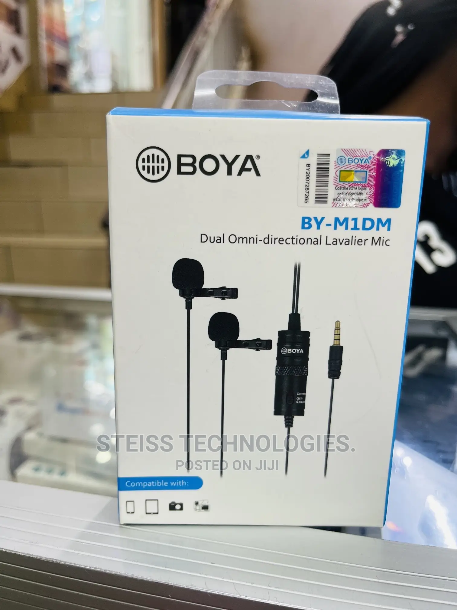 Dual Omni Directional Lavalier Microphone