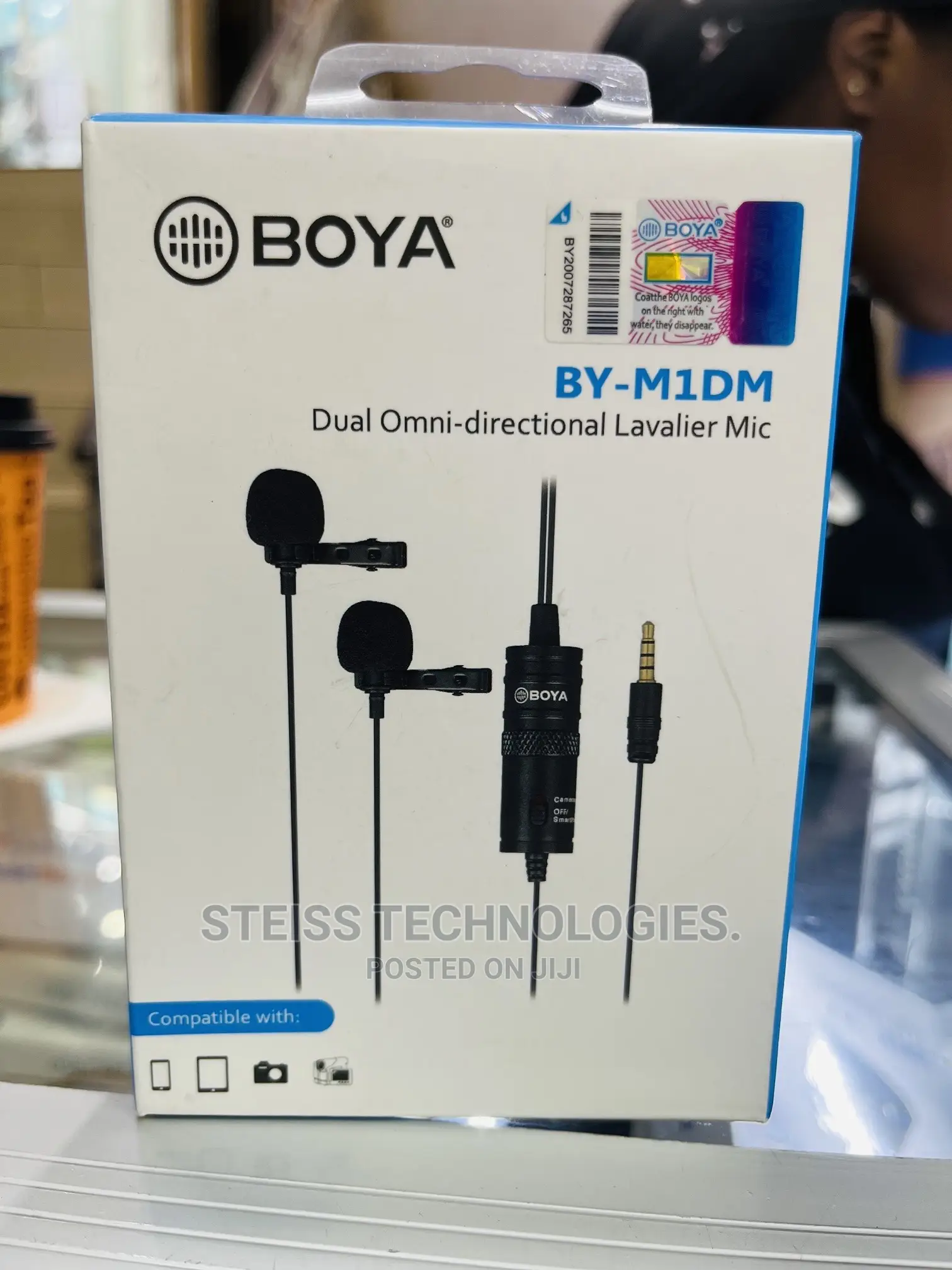 Dual Omni Directional Lavalier Microphone