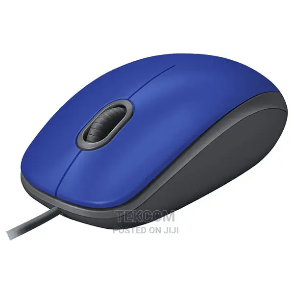 Logitech USB Silent Mouse M110 - Blue - 910-005488