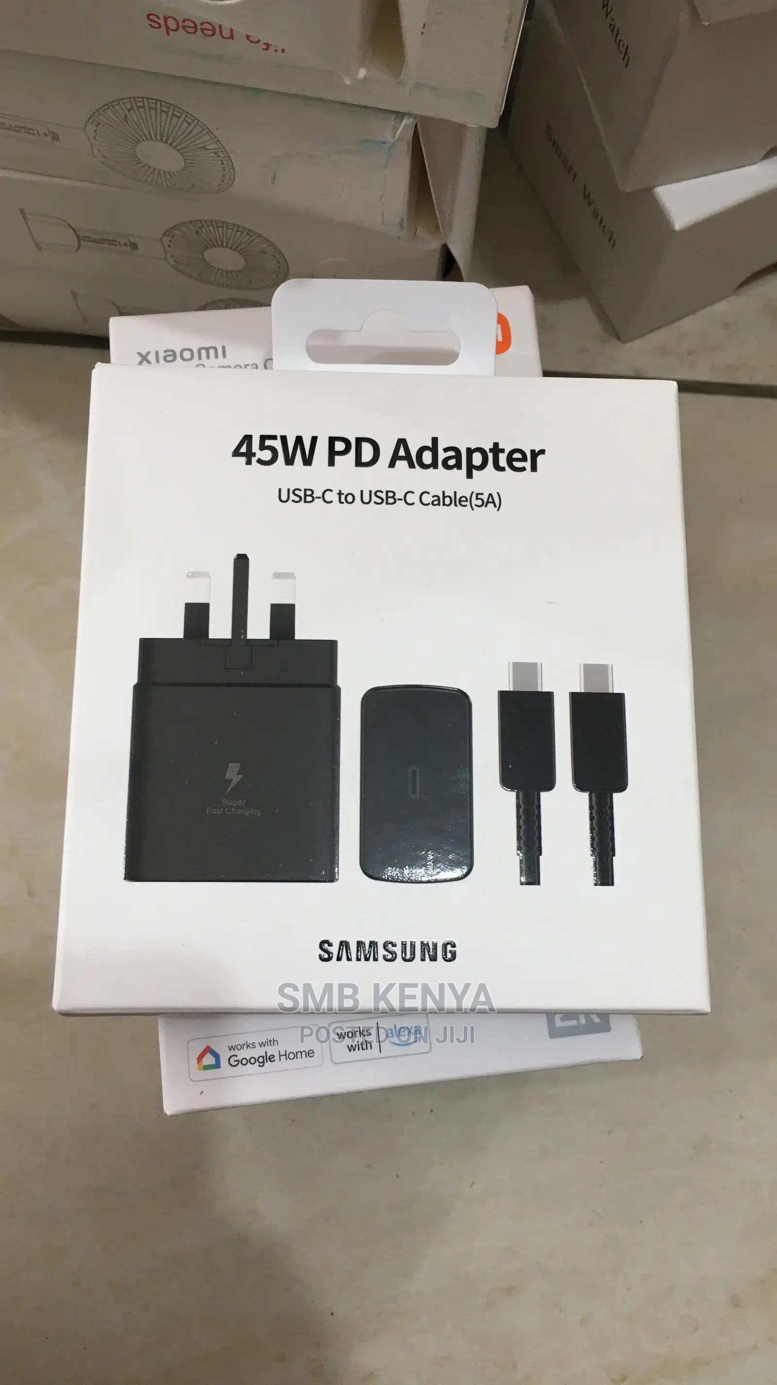 45W PD Adapter Usb C to Usb C Cable