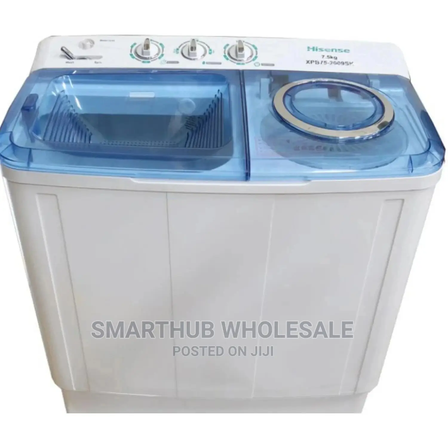 Hisence Twin Tub Washing Machine 7.5kg