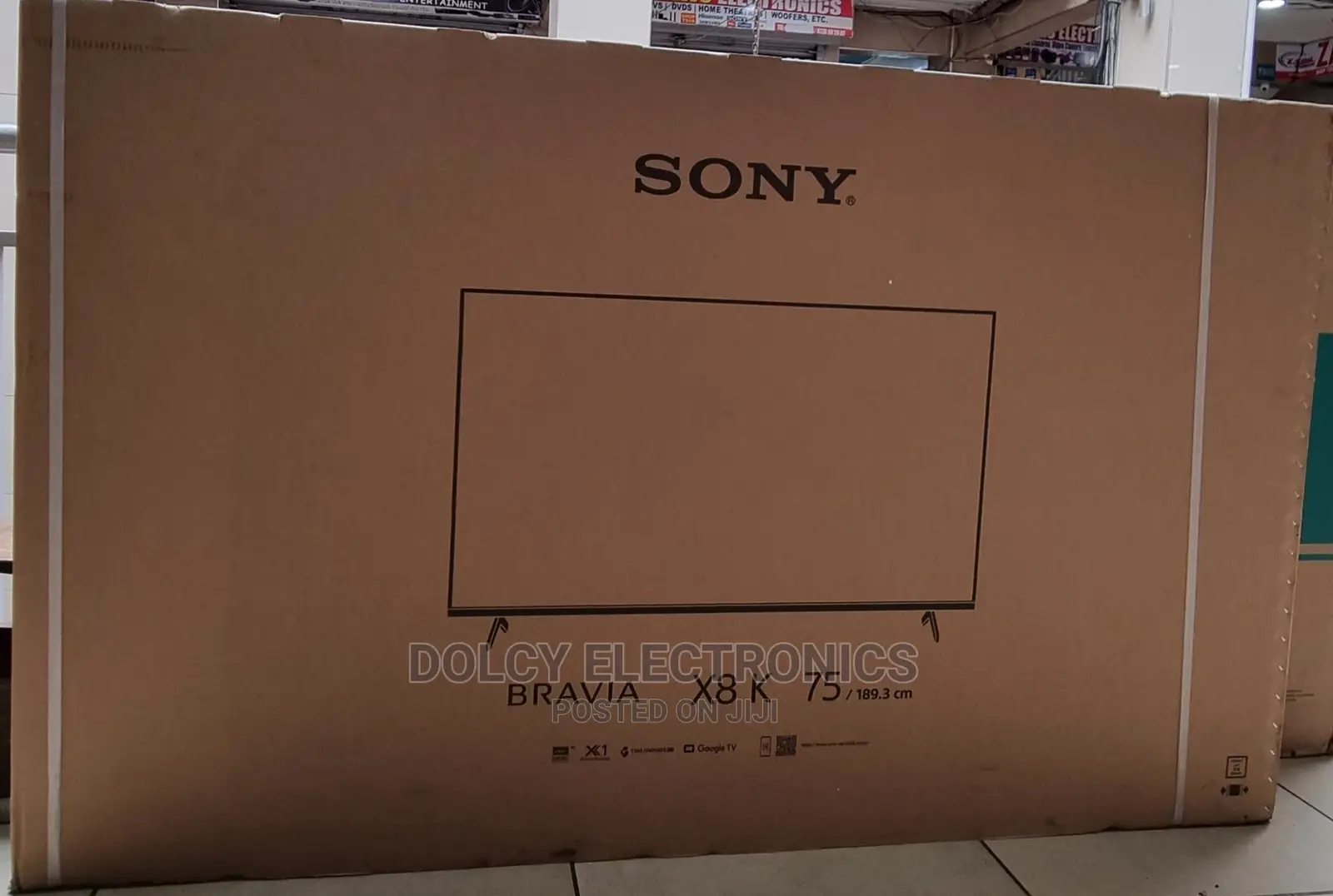 SONY 75 Inch X8 K Smart TV