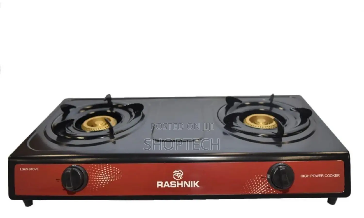 Rashnik 2 Double Burner Gas Stove Cooker.