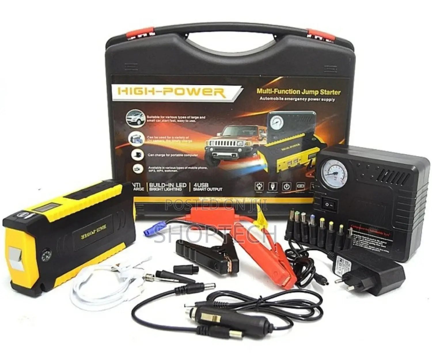 Portable Car Jump Starter.
