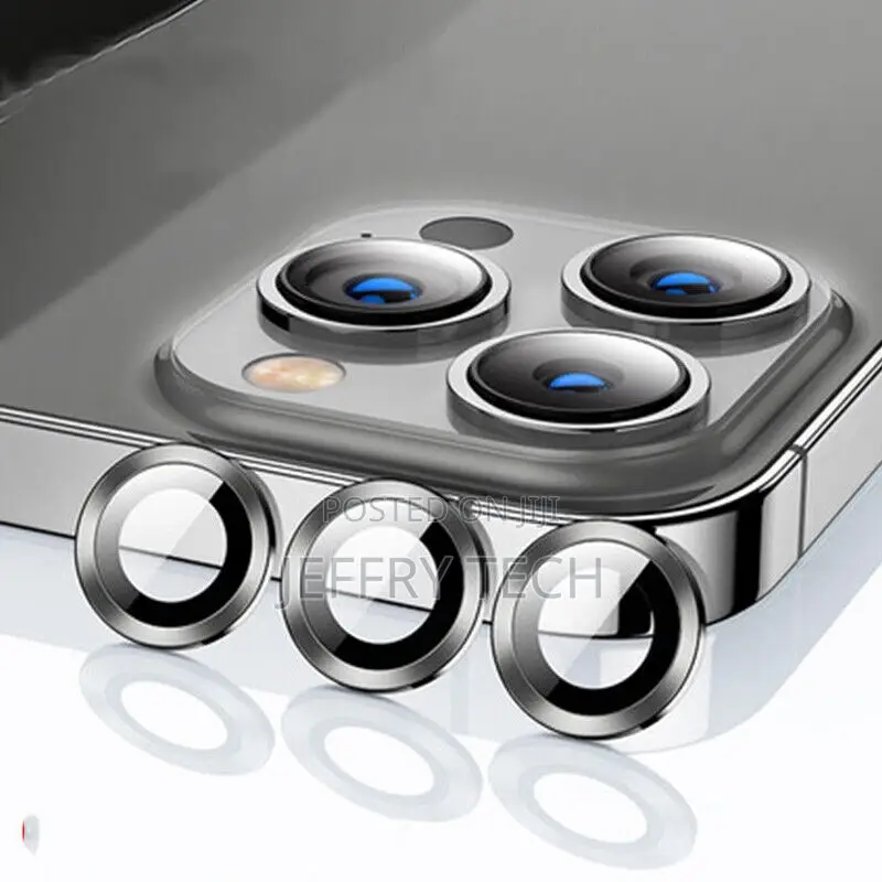 iPhone 14 Pro Max, Tempered Glass Cameralens Protector Cover