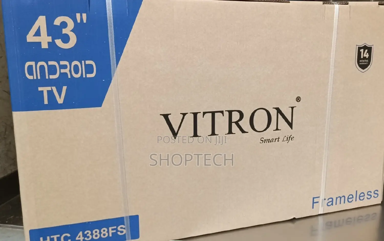 43 Inches Frameless Vitron Inches Digital Tv