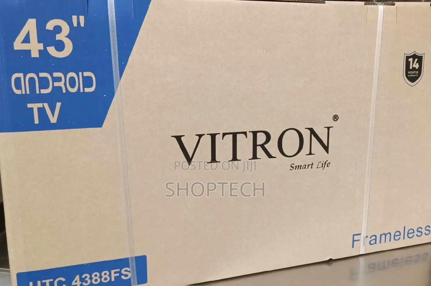43 Inches Frameless Vitron Inches Digital Tv