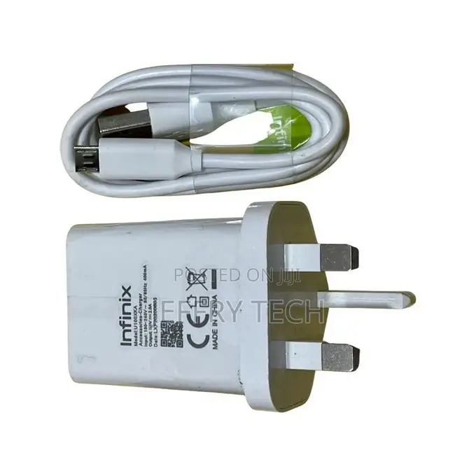 Infinix 2A Micro Fast Charger (With Micro USB Cable)