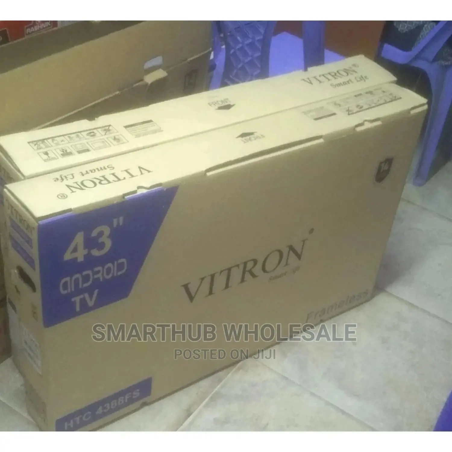 Frameless 43android Tv Vitron