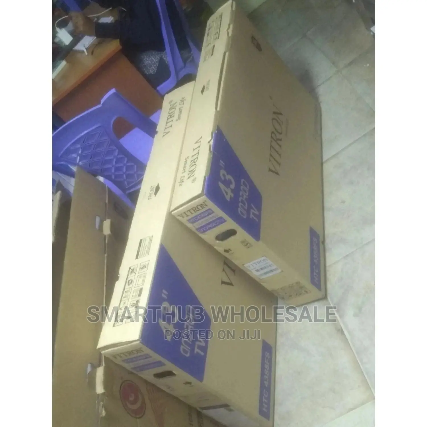 Frameless 43android Tv Vitron