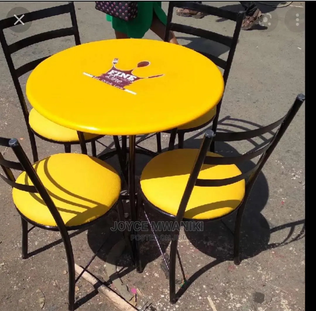 Set of Restaurant Chairs and Table