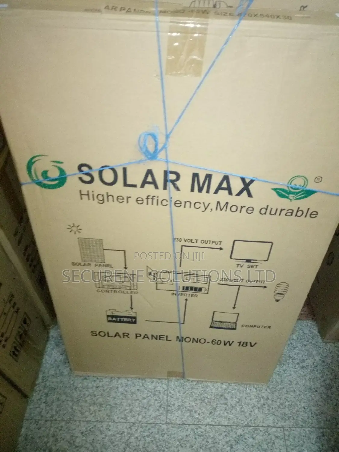Solarmax 100 Watts 18 V Solar Panel