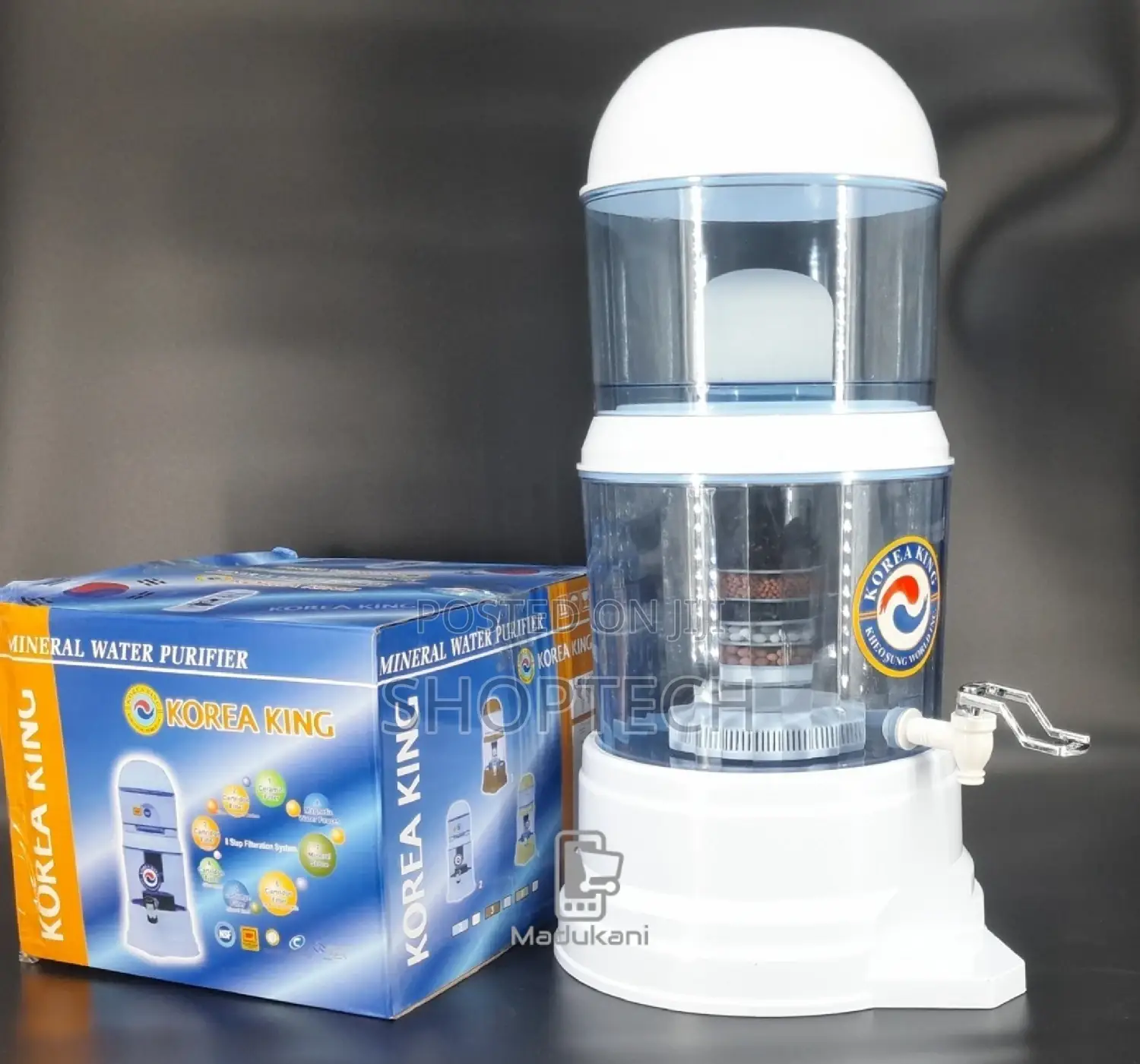 Standing Table Top Water Purifier With Tap