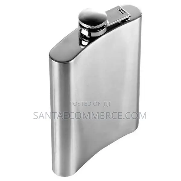 5 0z Stainless Steel Liquor And Whiskey Hip Flask