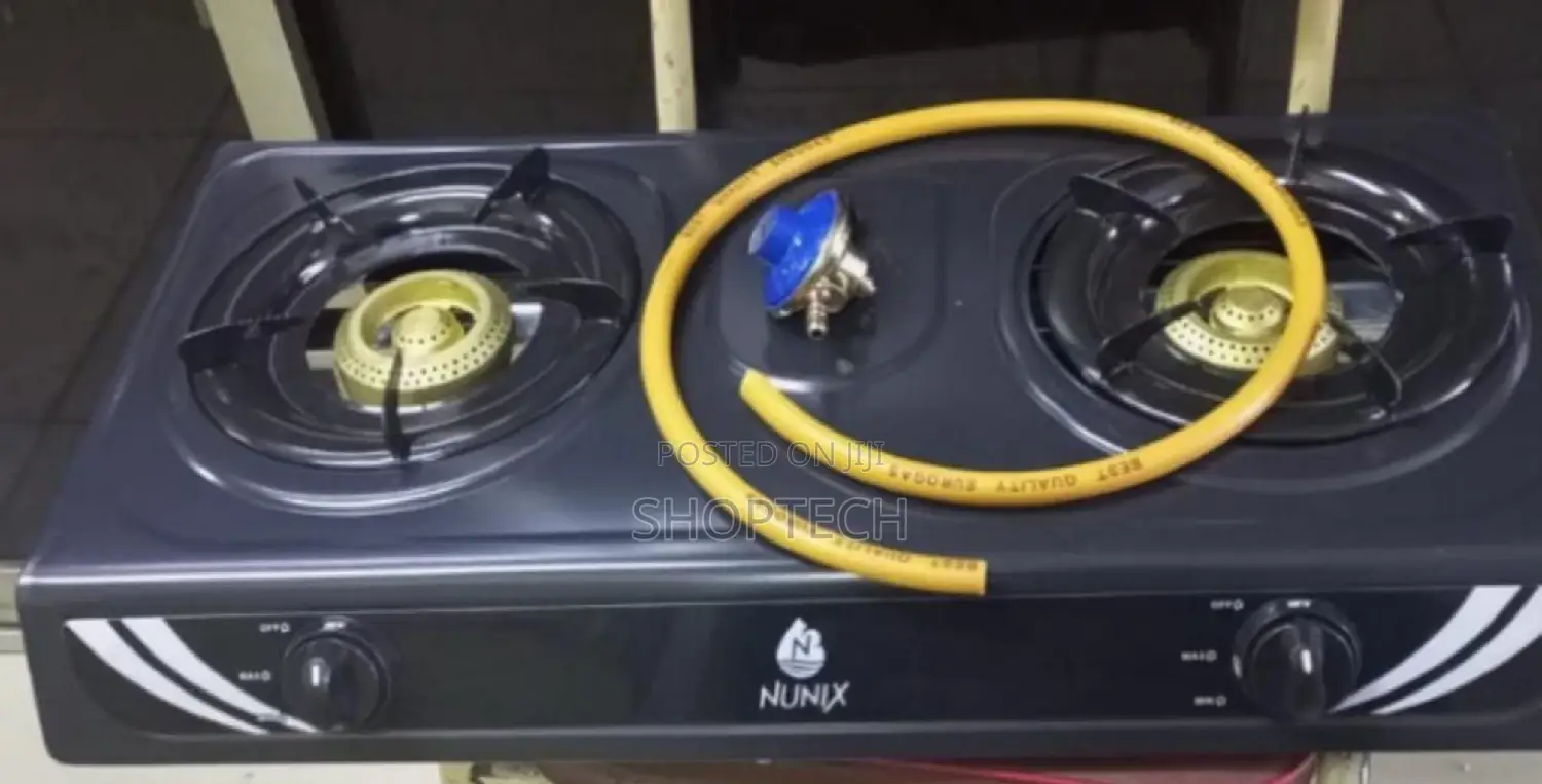 Complete 2 Burner Nunix Cooker +2 Metres+Regulator.