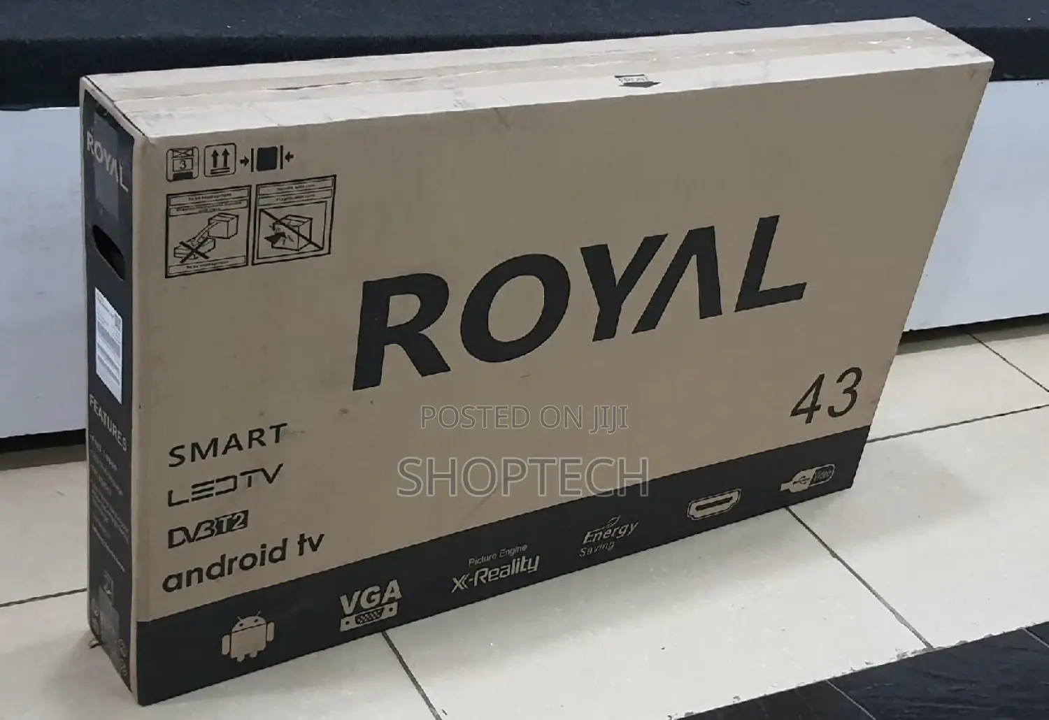 Royal Flameless 43 Inches Smart Android Tv